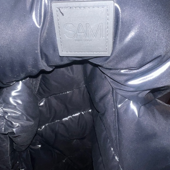 SAM NY black down women’s vest XS - Picture 11 of 12